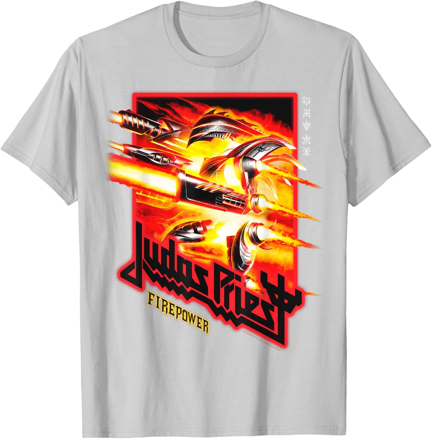 Judas Priest – Firepower Figure Red T-Shirt - T-Shirt | Ash