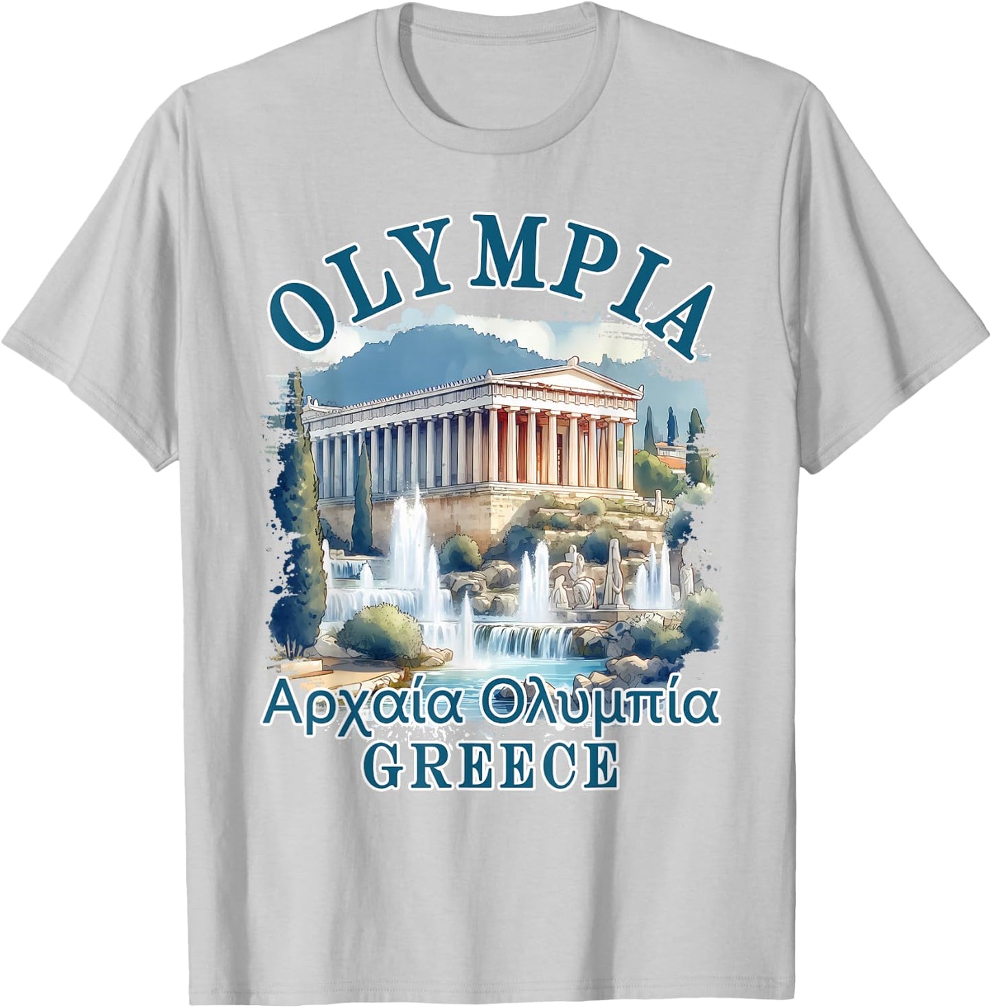 Olympia Greece Traveling Olympia Trip Meet Me In Olympia T-Shirt - T-Shirt | Ash