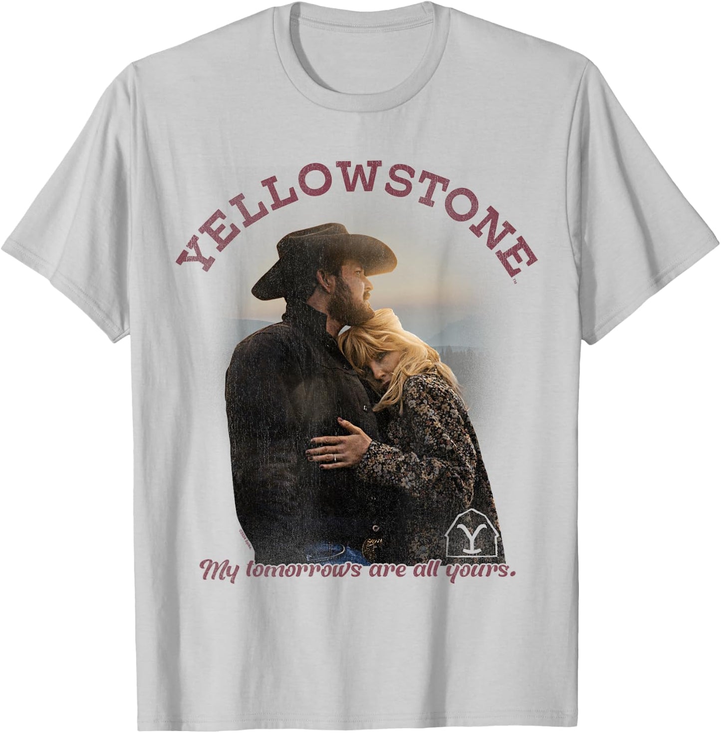 Yellowstone Beth and Rip Tomorrows , white, S T-Shirt - T-Shirt | Ash