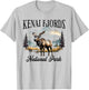 Kenai Fjords National Park T-Shirt - T-Shirt | Ash