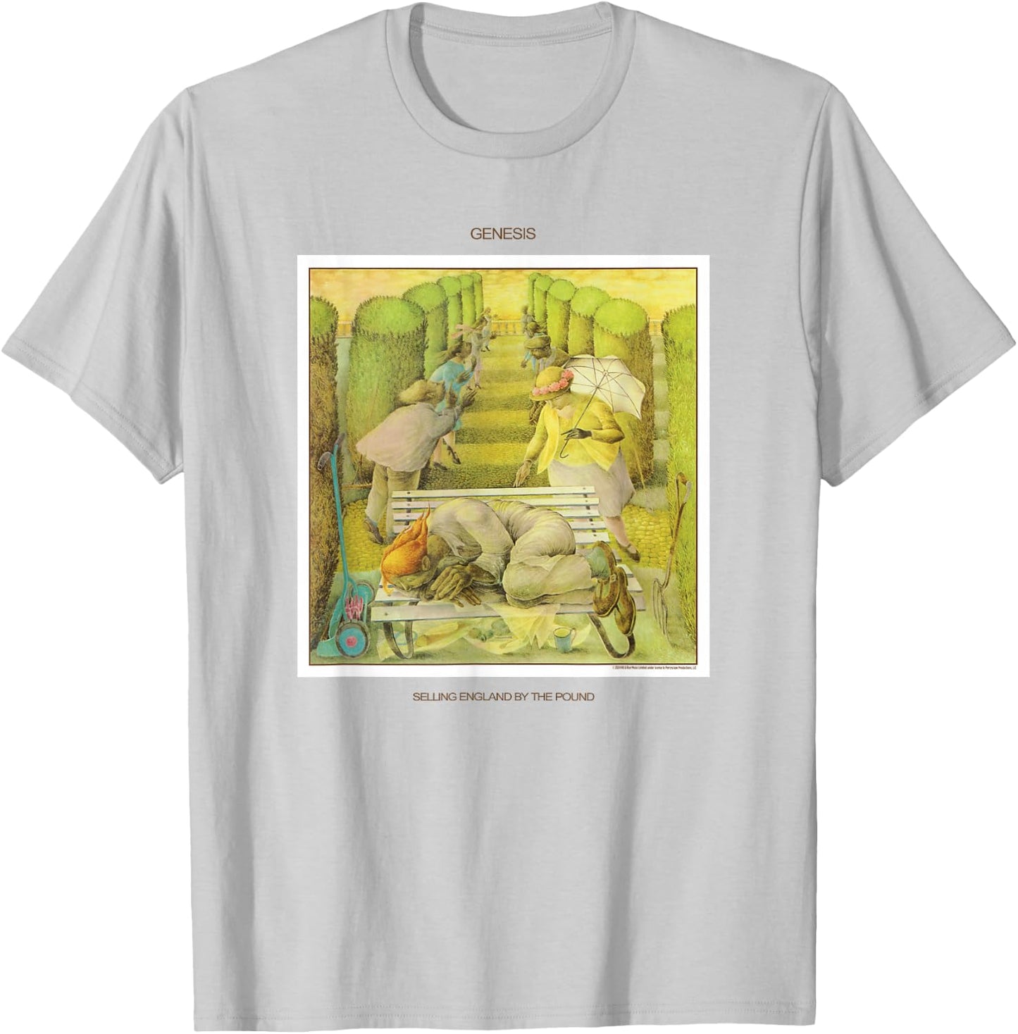 Genesis Selling England By The Pound T-Shirt - T-Shirt | Ash