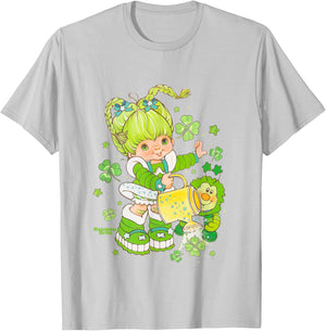 Rainbow Brite St. Patrick's Day Patty O'Green & Sprite T-Shirt - T-Shirt | Ash