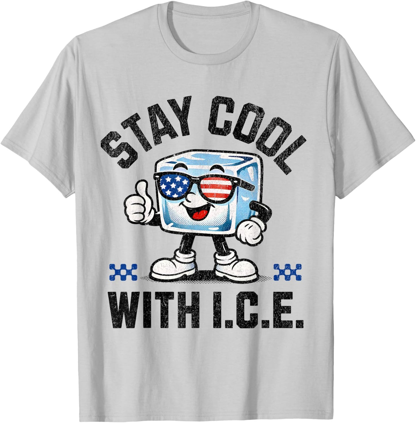 Funny Pro ICE T-Shirt - T-Shirt | Ash