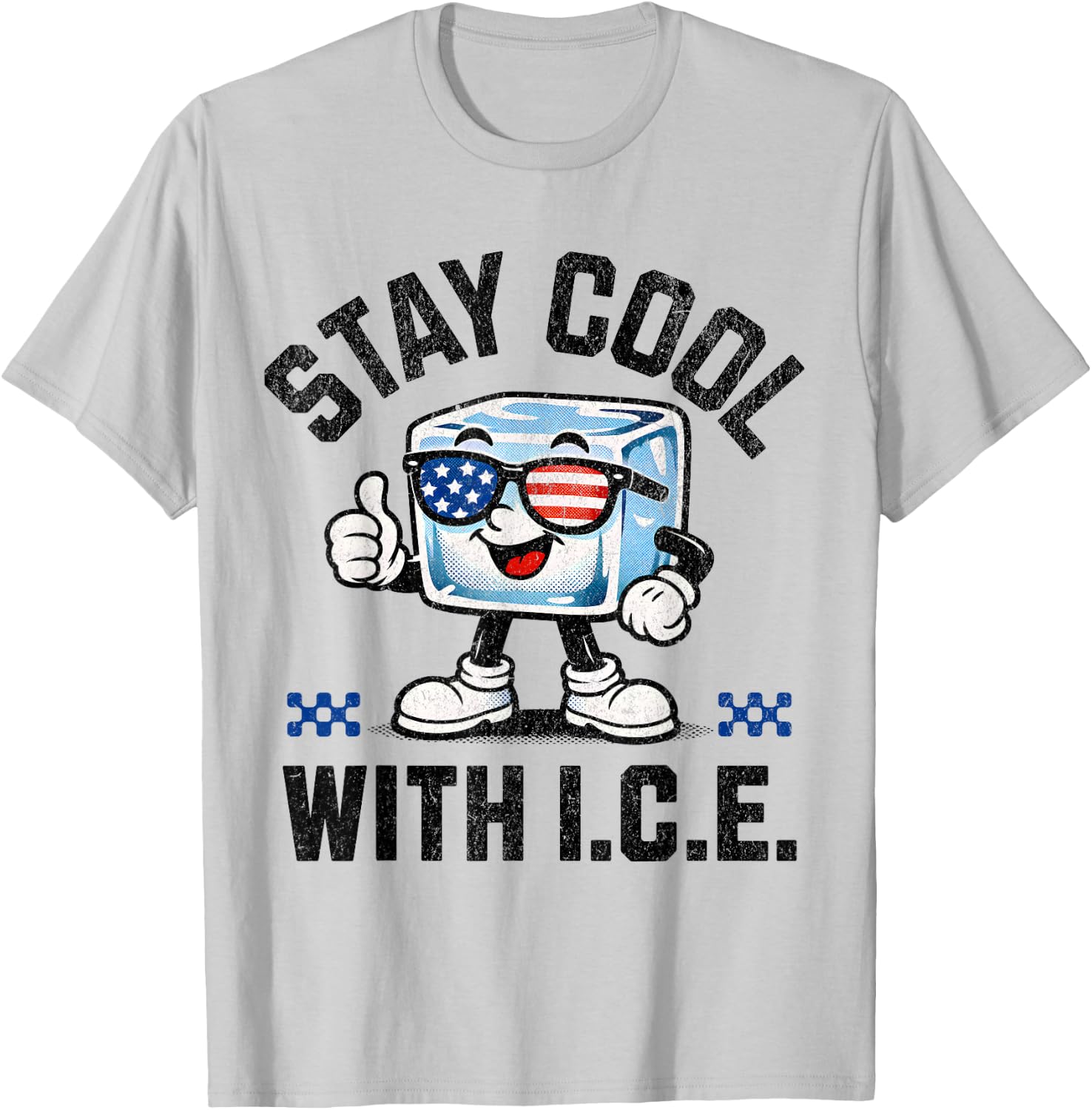 Funny Pro ICE T-Shirt - T-Shirt | Ash