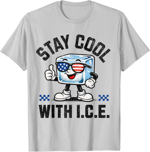 Funny Pro ICE T-Shirt - T-Shirt | Ash