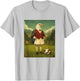 Funny Eagle Playing Soccer Graphic Weird Eagle T-Shirt - T-Shirt | Ash