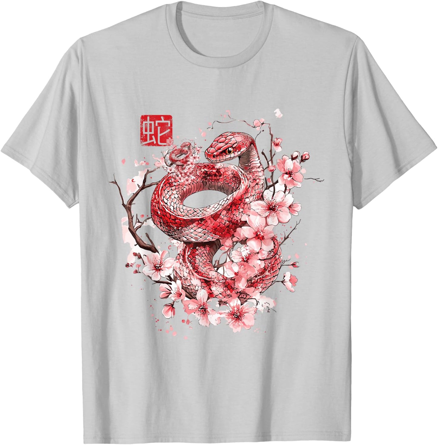 Year Of The Snake 2025 Lunar New Year Chinese New Year 2025 T-Shirt - T-Shirt | Ash