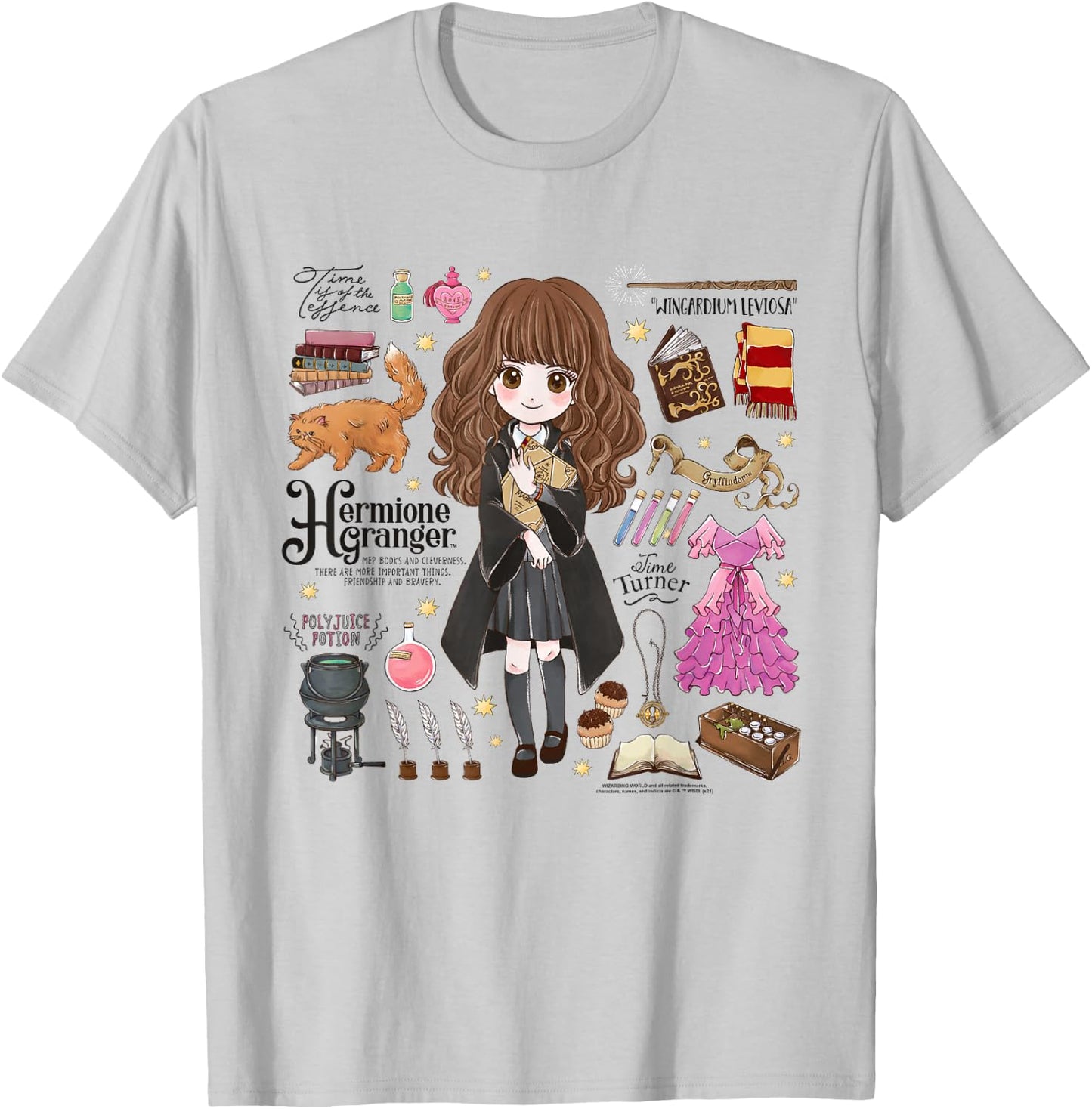 Harry Potter Everything That is Hermione Granger T-Shirt - T-Shirt | Ash