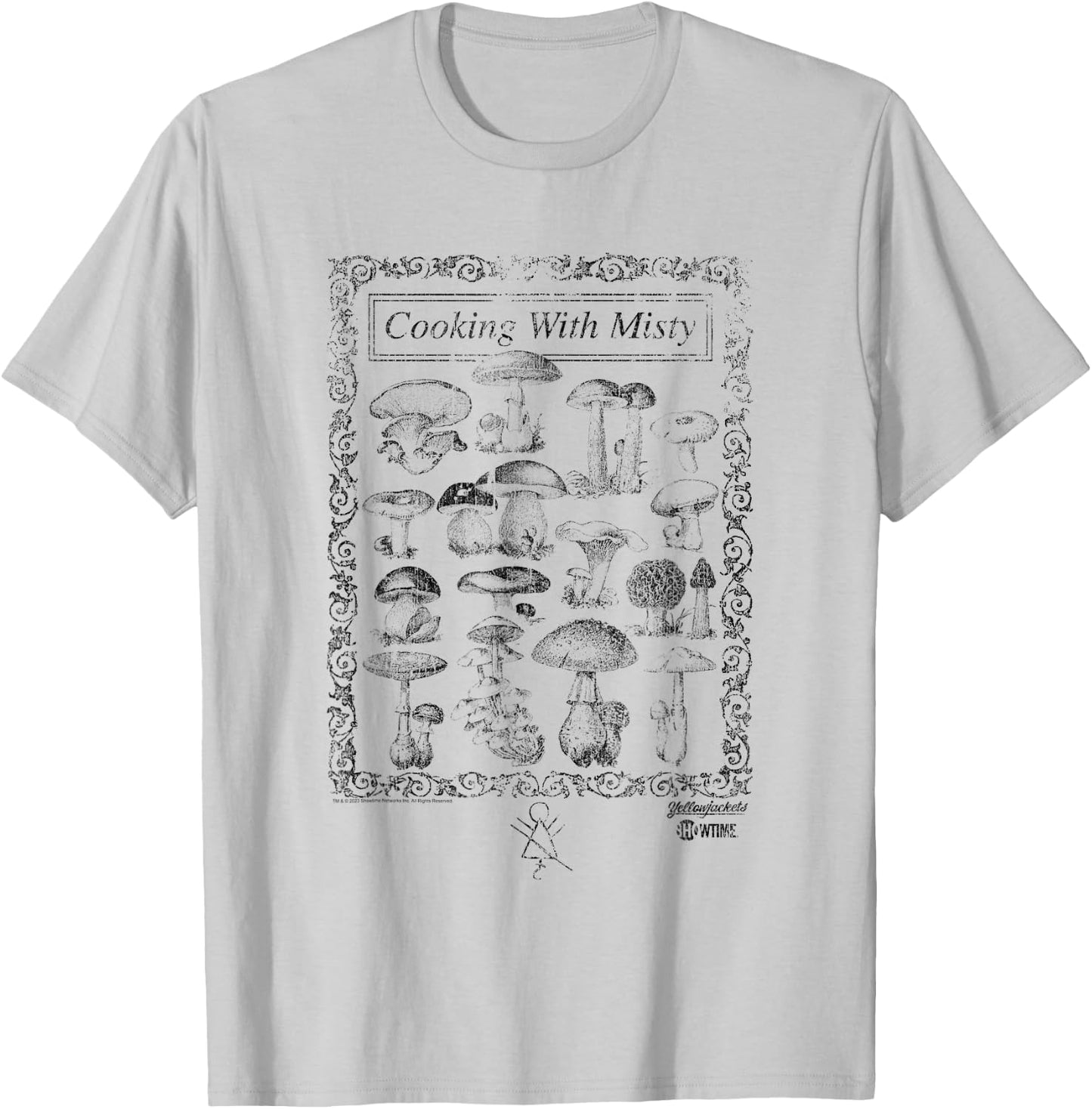 Yellowjackets Cooking with Misty T-Shirt - T-Shirt | Ash