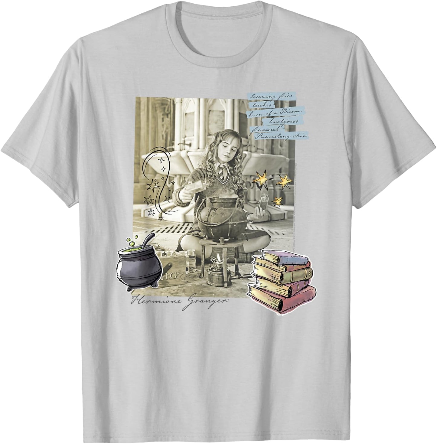 Harry Potter Hermione Granger Potion Movie Still T-Shirt - T-Shirt | Ash