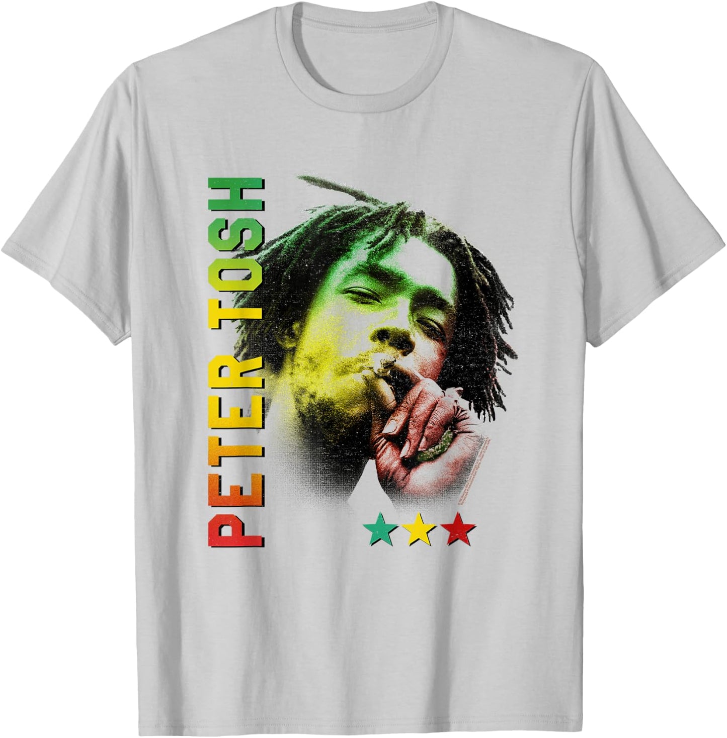Peter Tosh Star Gazer T-Shirt - T-Shirt | Ash