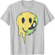 You Do You Smile Face Green Alien Funny UFO T-Shirt - T-Shirt | Ash