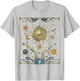 mystische Schlange Mond und Sonne Tarot Karte Kristalle T-Shirt - T-Shirt | Ash