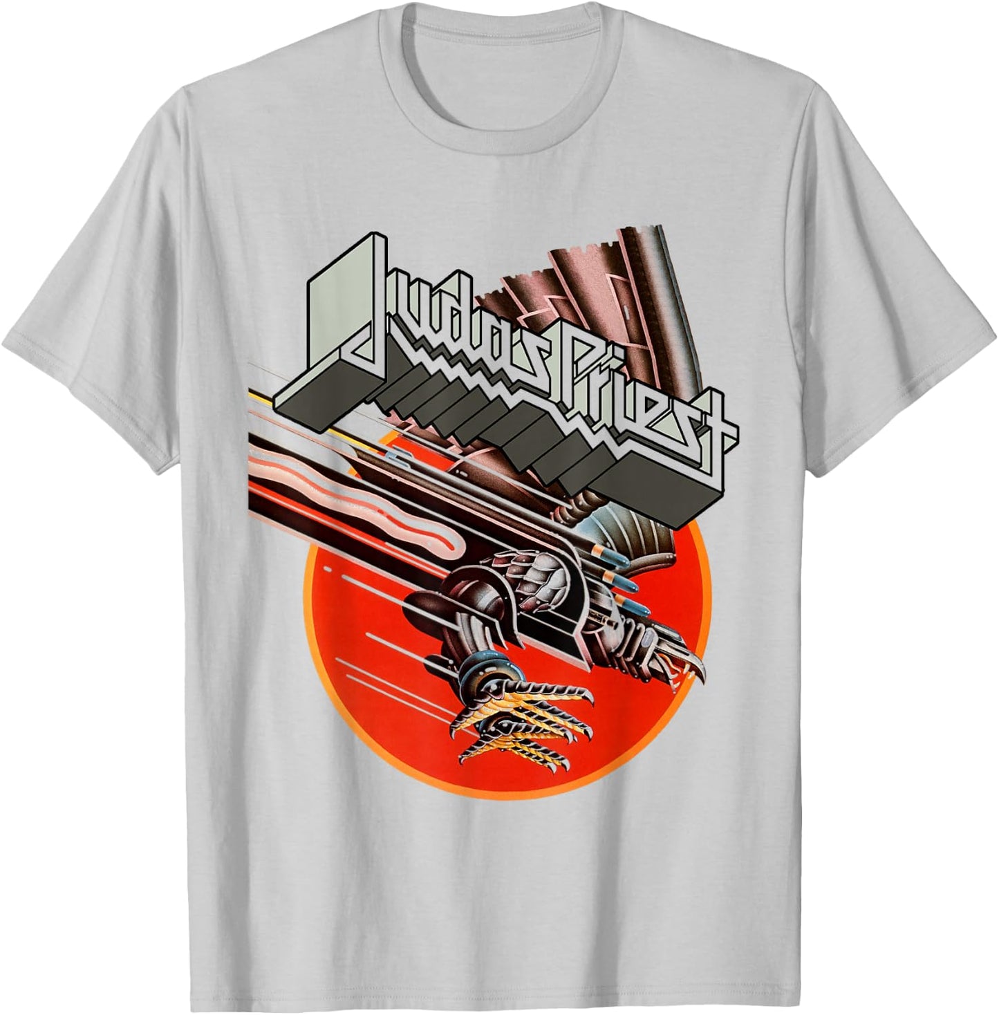 Judas Priest - Screaming For Vengeance Full Wings , White T-Shirt - T-Shirt | Ash