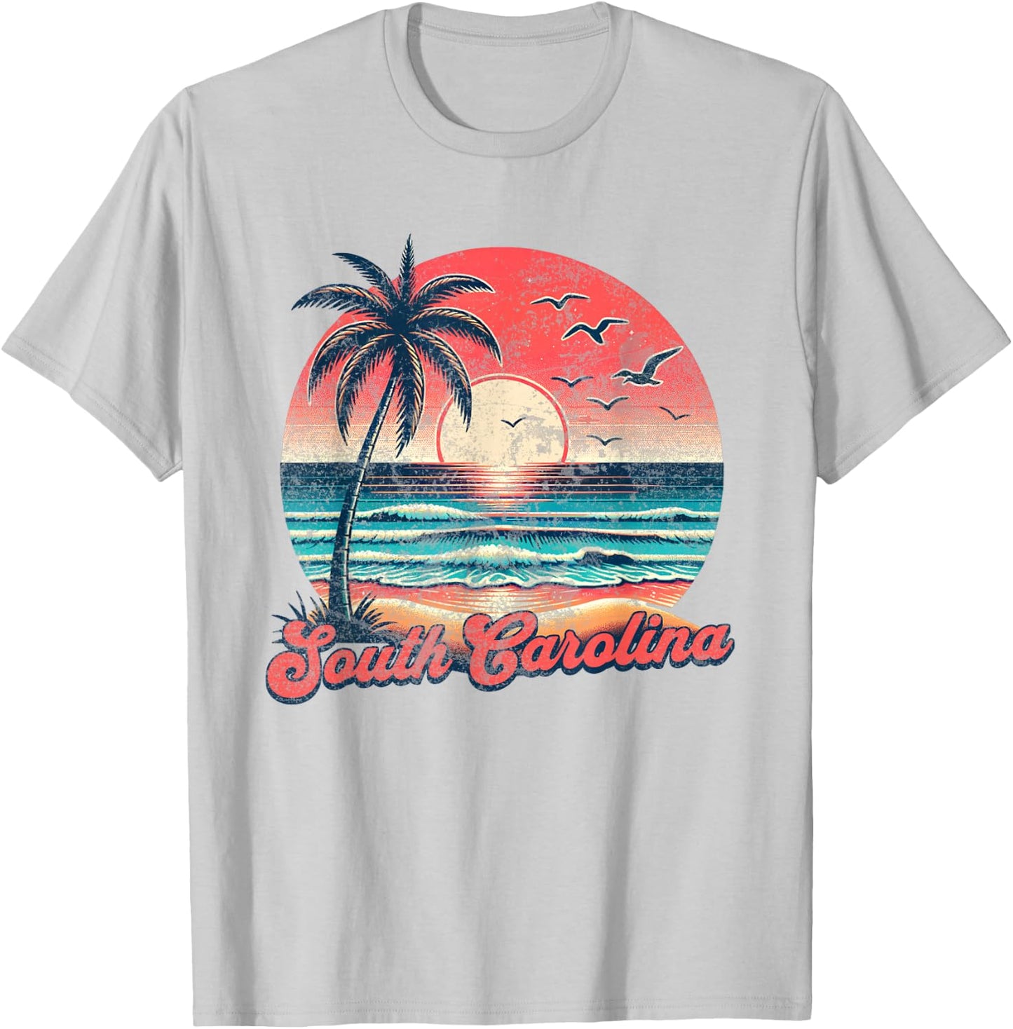 South Carolina T-Shirt - T-Shirt | Ash