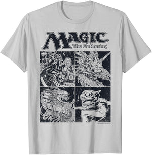 Magic: The Gathering Creature Box Up , white, S T-Shirt - T-Shirt | Ash