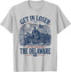 Get in Loser We're Crossing The Delaware 4th of July T-Shirt - T-Shirt | Ash
