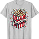 Popcorn Damen , White T-Shirt - T-Shirt | Ash