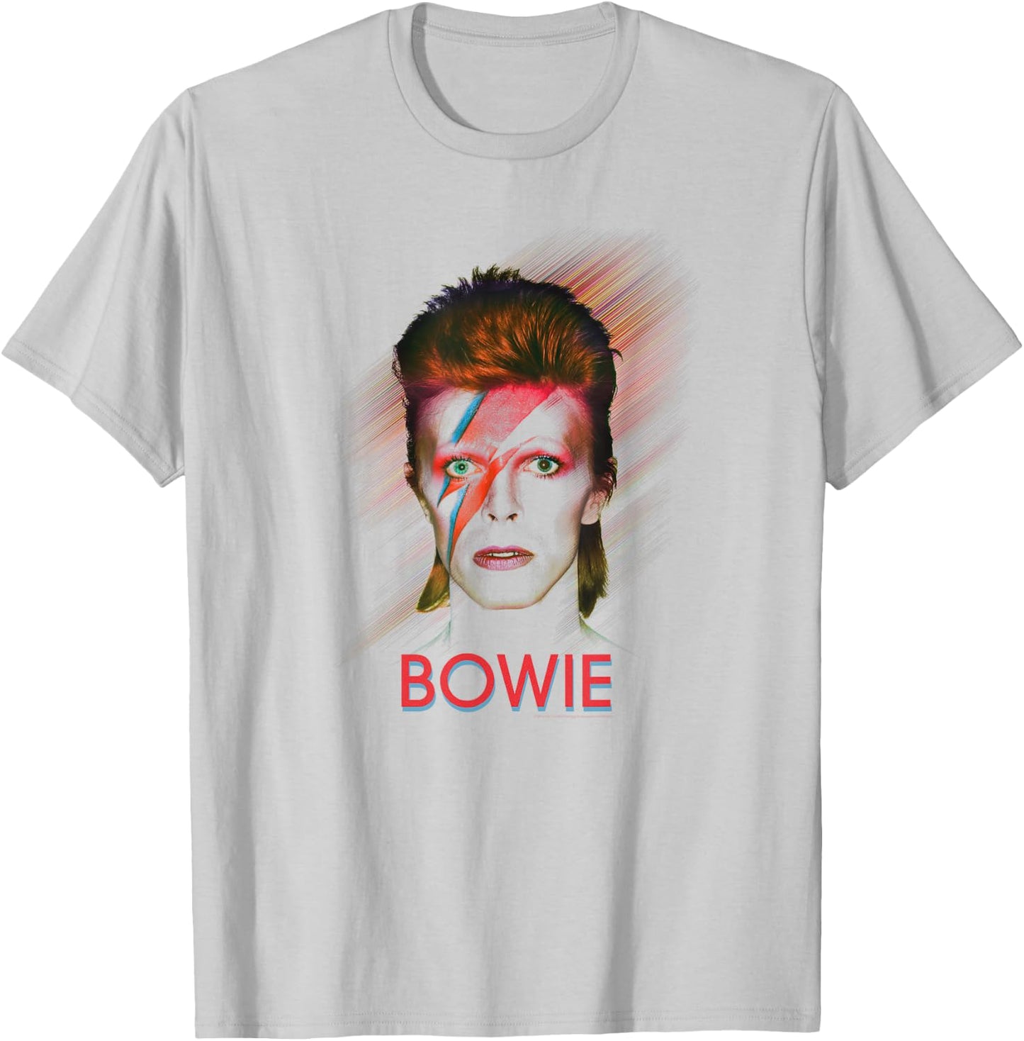 David Bowie - Blur Bowie , white, S T-Shirt - T-Shirt | Ash