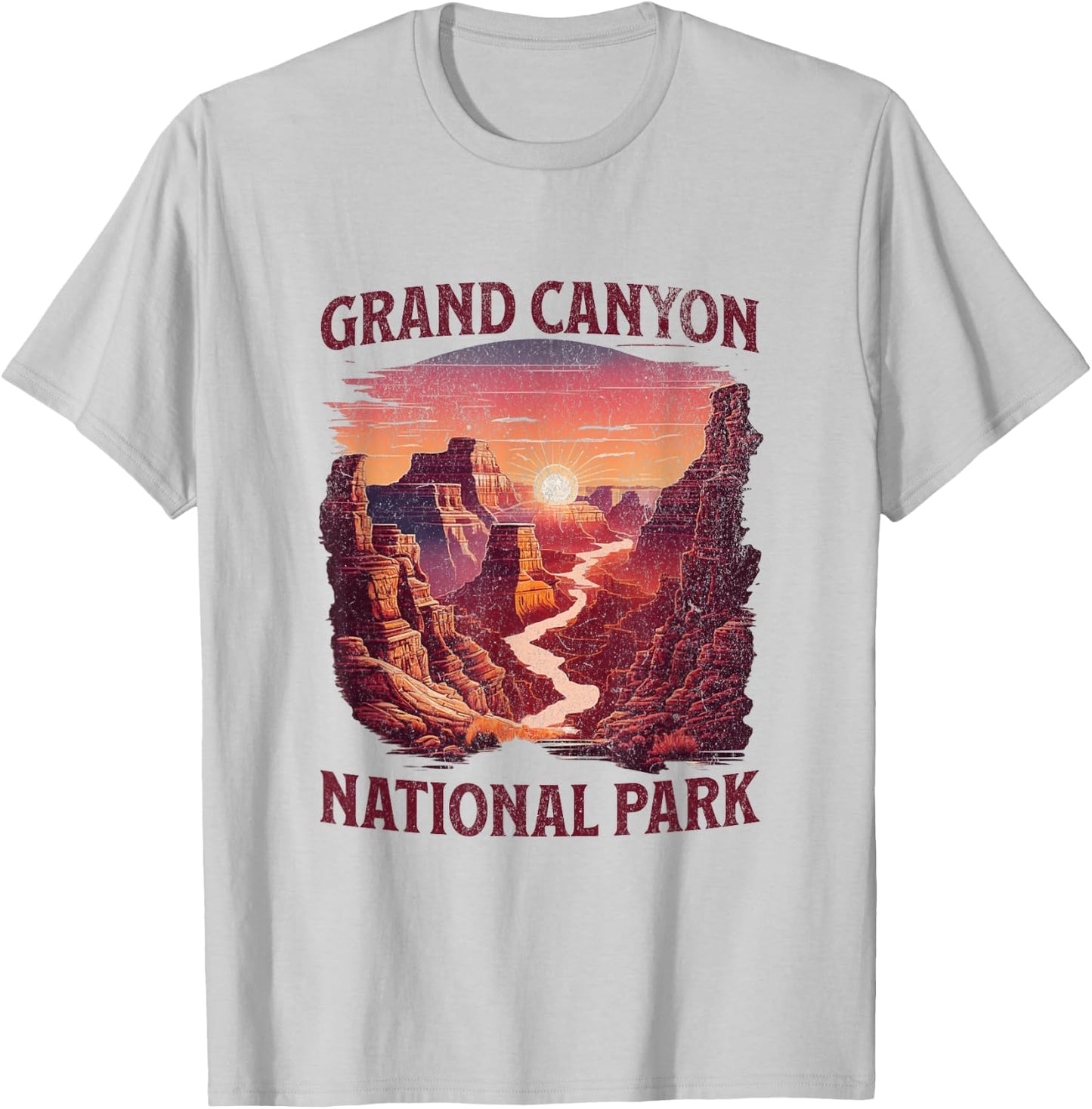 Grand Canyon National Park T-Shirt - T-Shirt | Ash