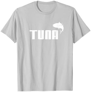 Lustiges Tuna Thunfisch Geschenk T-Shirt - T-Shirt | Ash