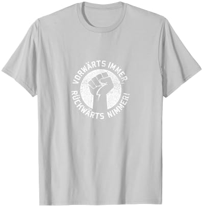 Vorwärts Immer Rückwärts Nimmer DDR Ostalgie Ostdeutschland T-Shirt - T-Shirt | Ash