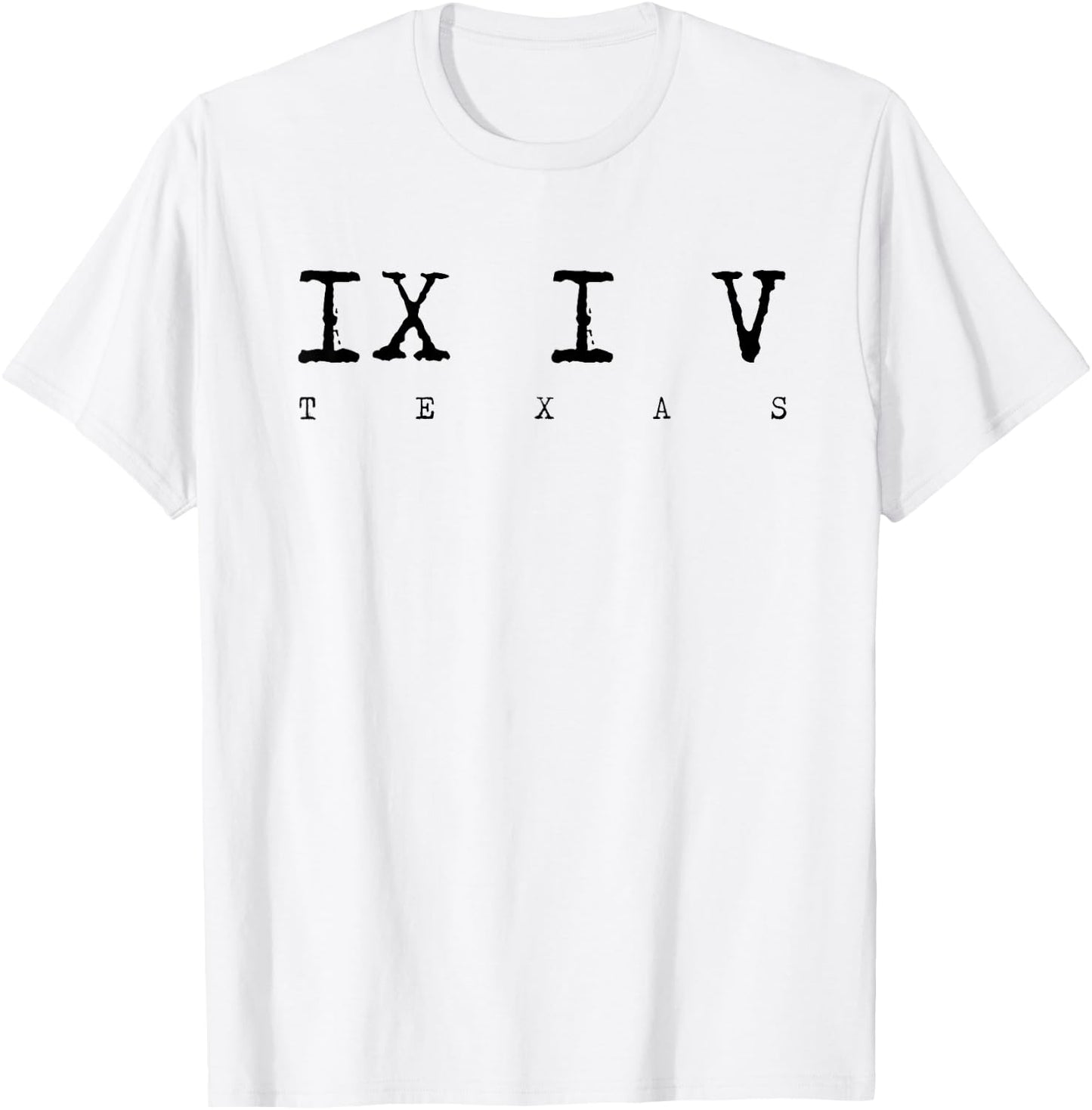 Roman Numeral Area Code Shirt 915 Texas Gift T-Shirt - T-Shirt | White