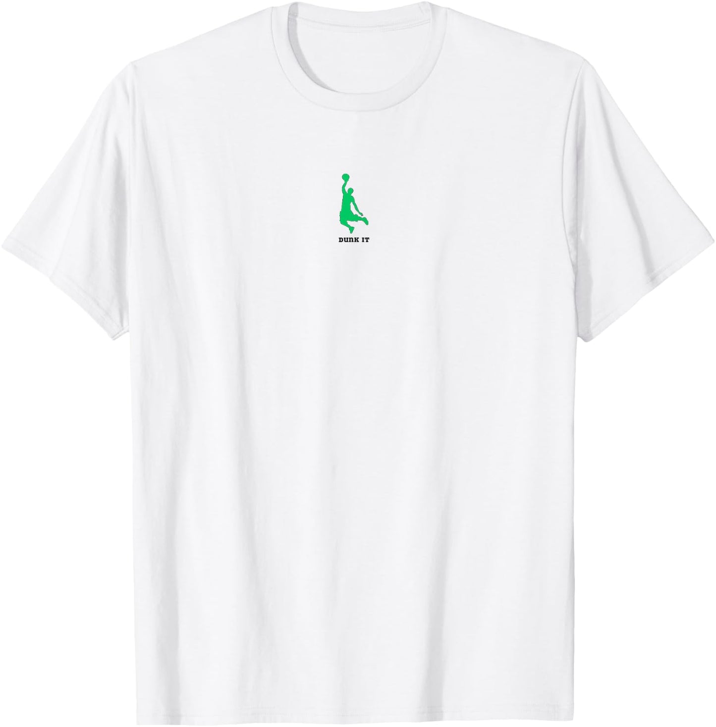 Dunk It Basketball T-Shirt - T-Shirt | White