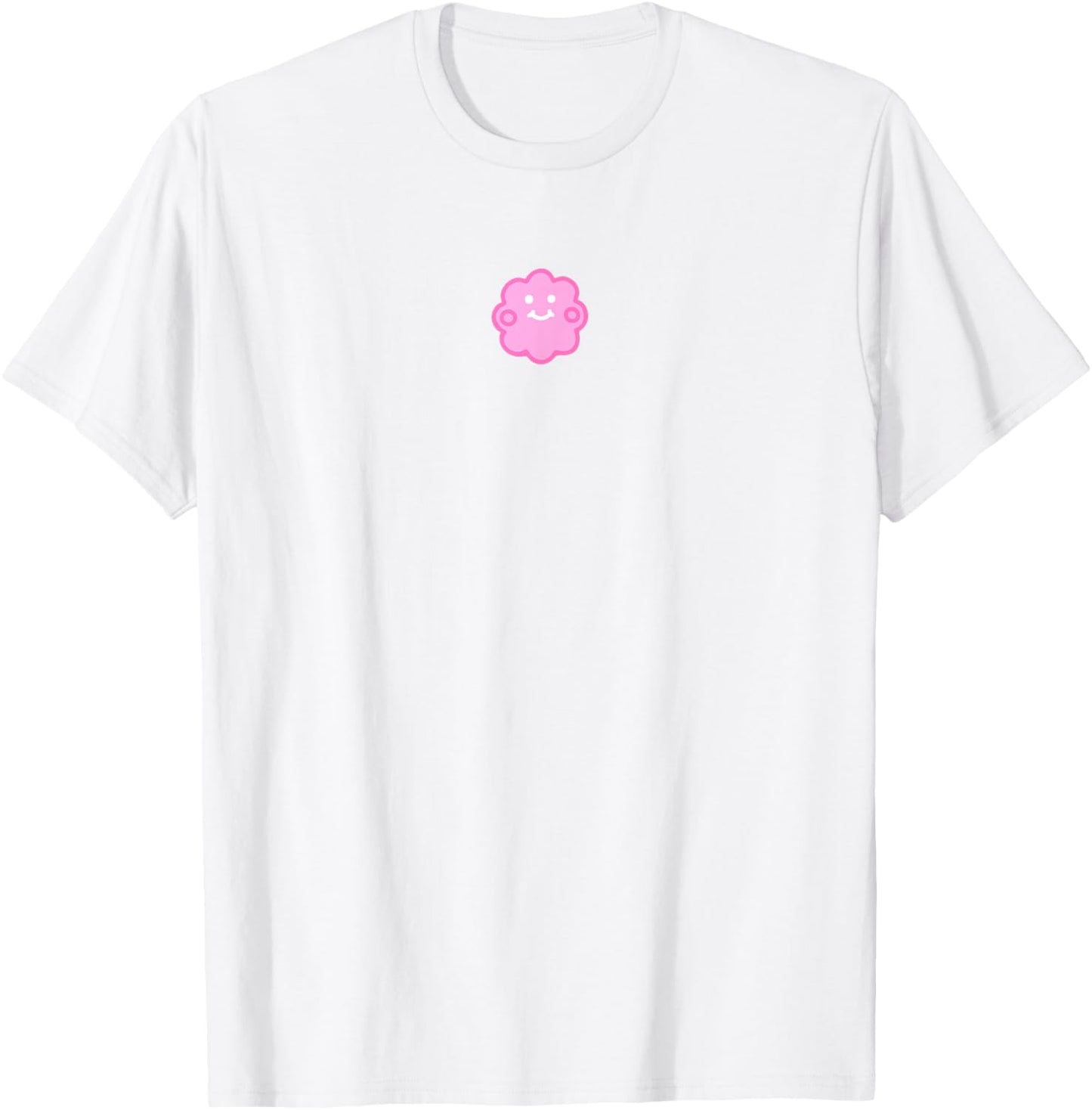 Chebeneche in pink , white, S T-Shirt - T-Shirt | White