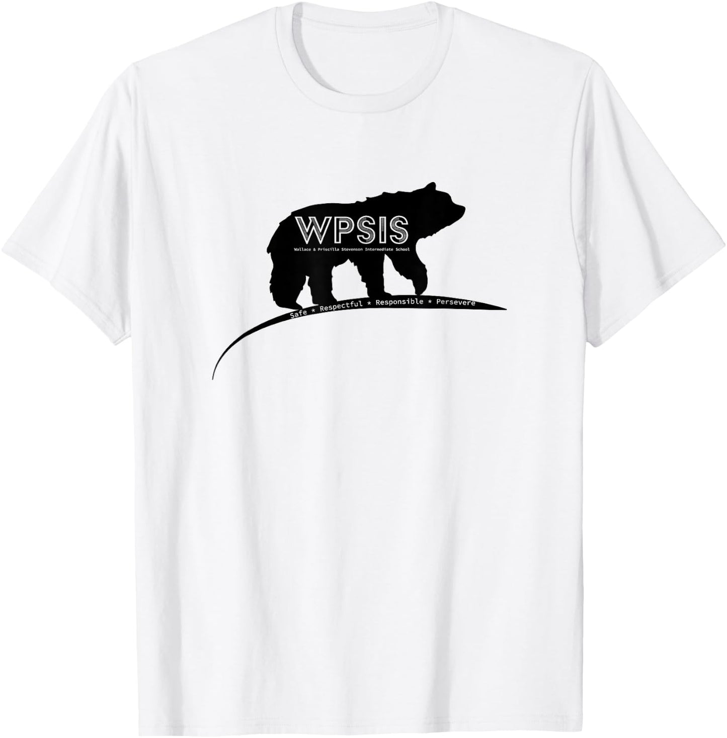 WPSIS Bear T-Shirt - T-Shirt | White