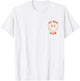 Groovy Boy Mom Club Retro Cool Moms Club vorne und hinten T-Shirt - T-Shirt | White