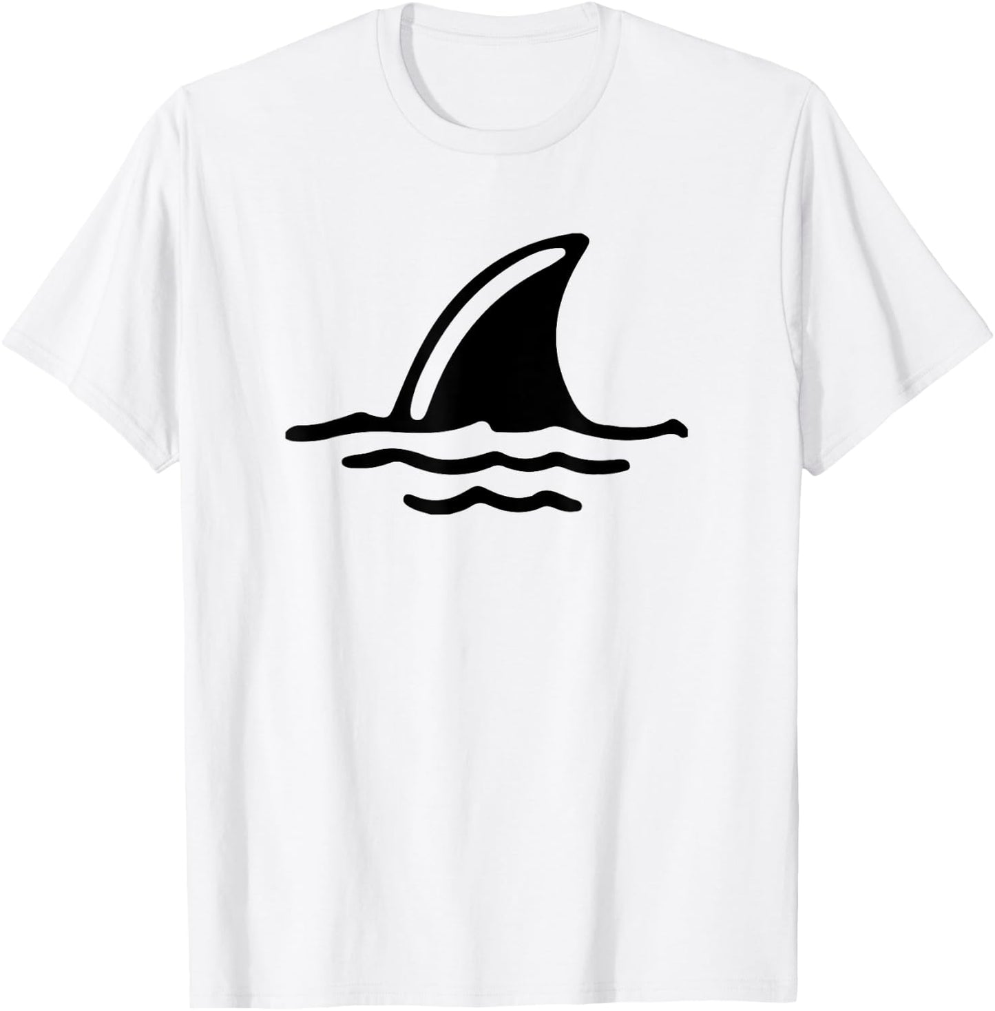 Cool Shark Fin - For Kids Shark T-Shirt - T-Shirt | White