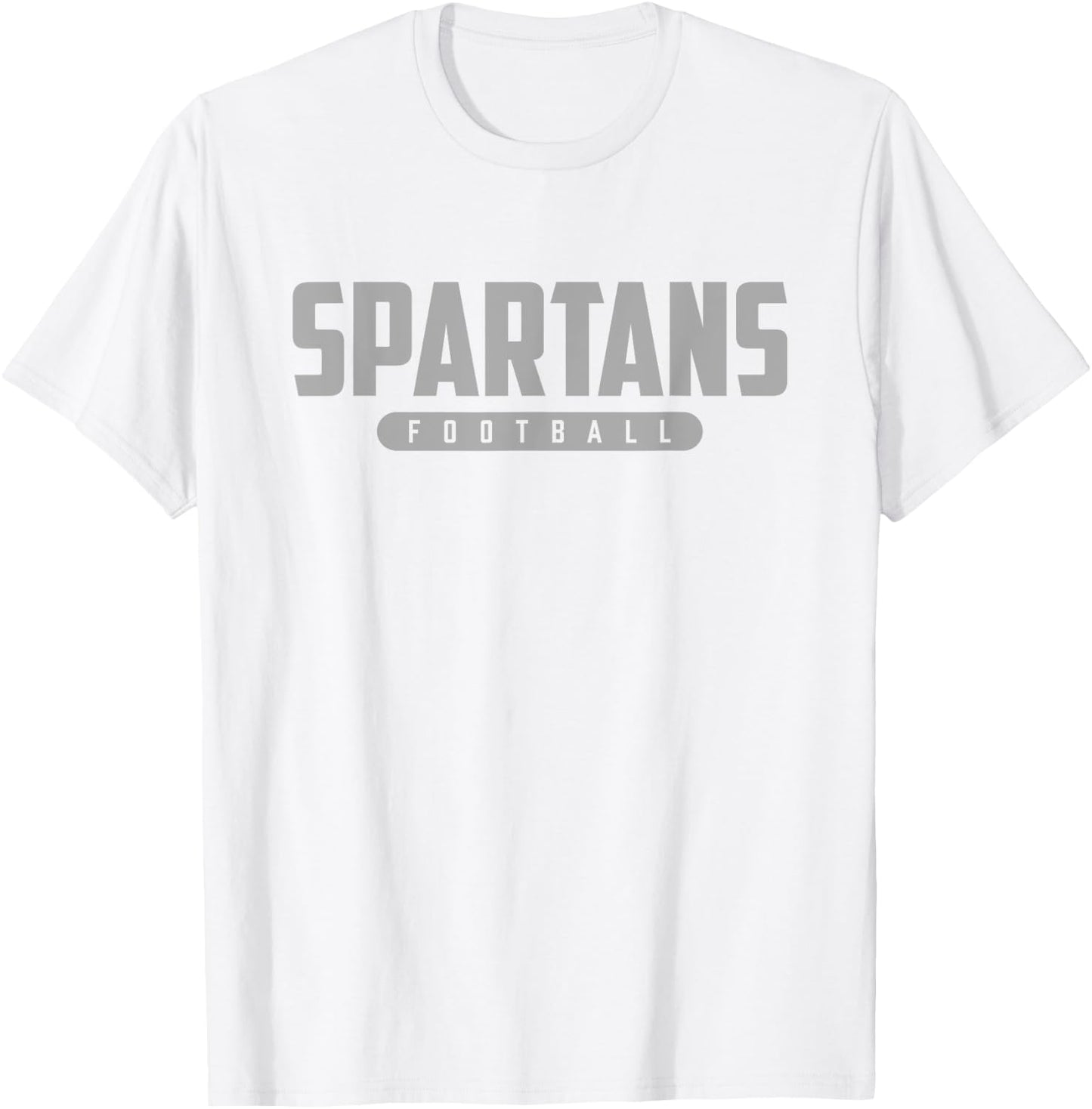 Glenn Hills Spartans Football T-Shirt - T-Shirt | White