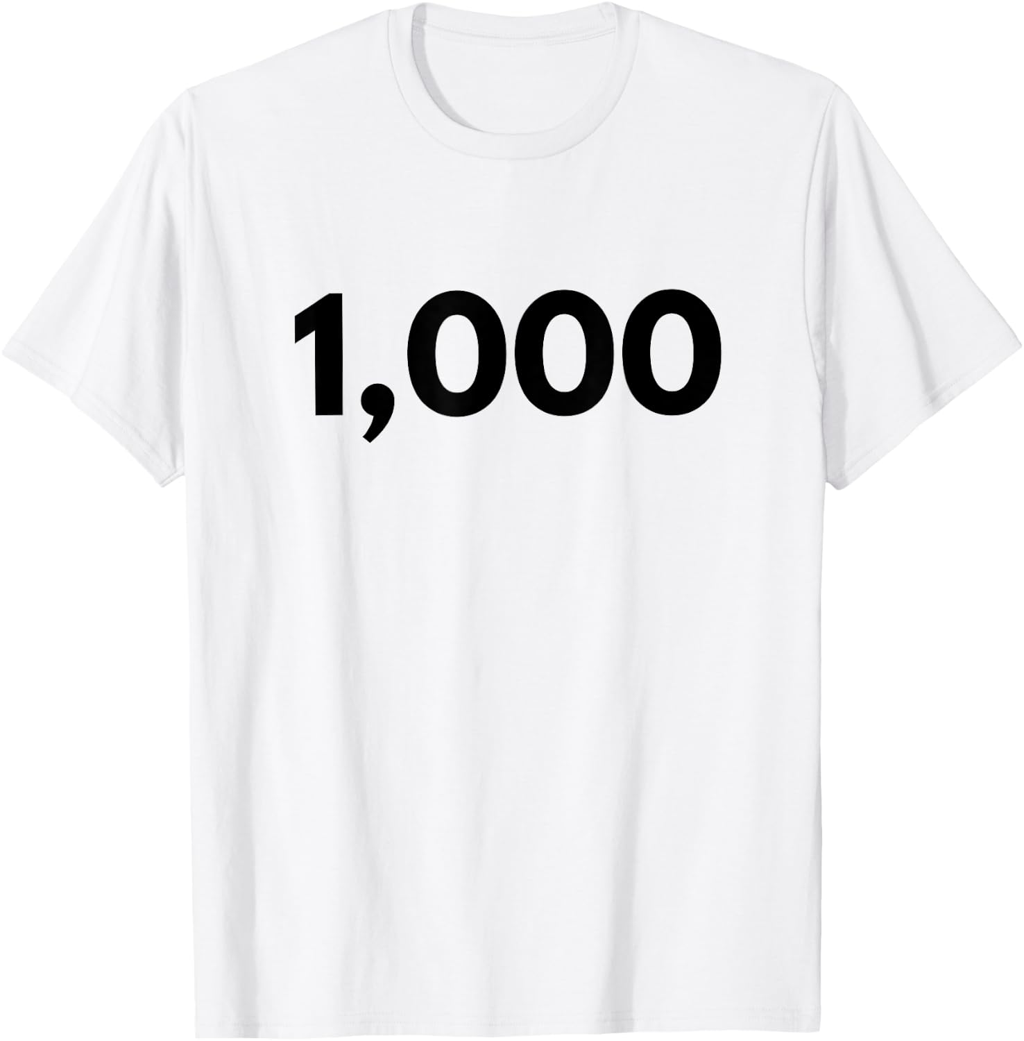 Number 1000 - Best One Thousand Year Old T-Shirt - T-Shirt | White