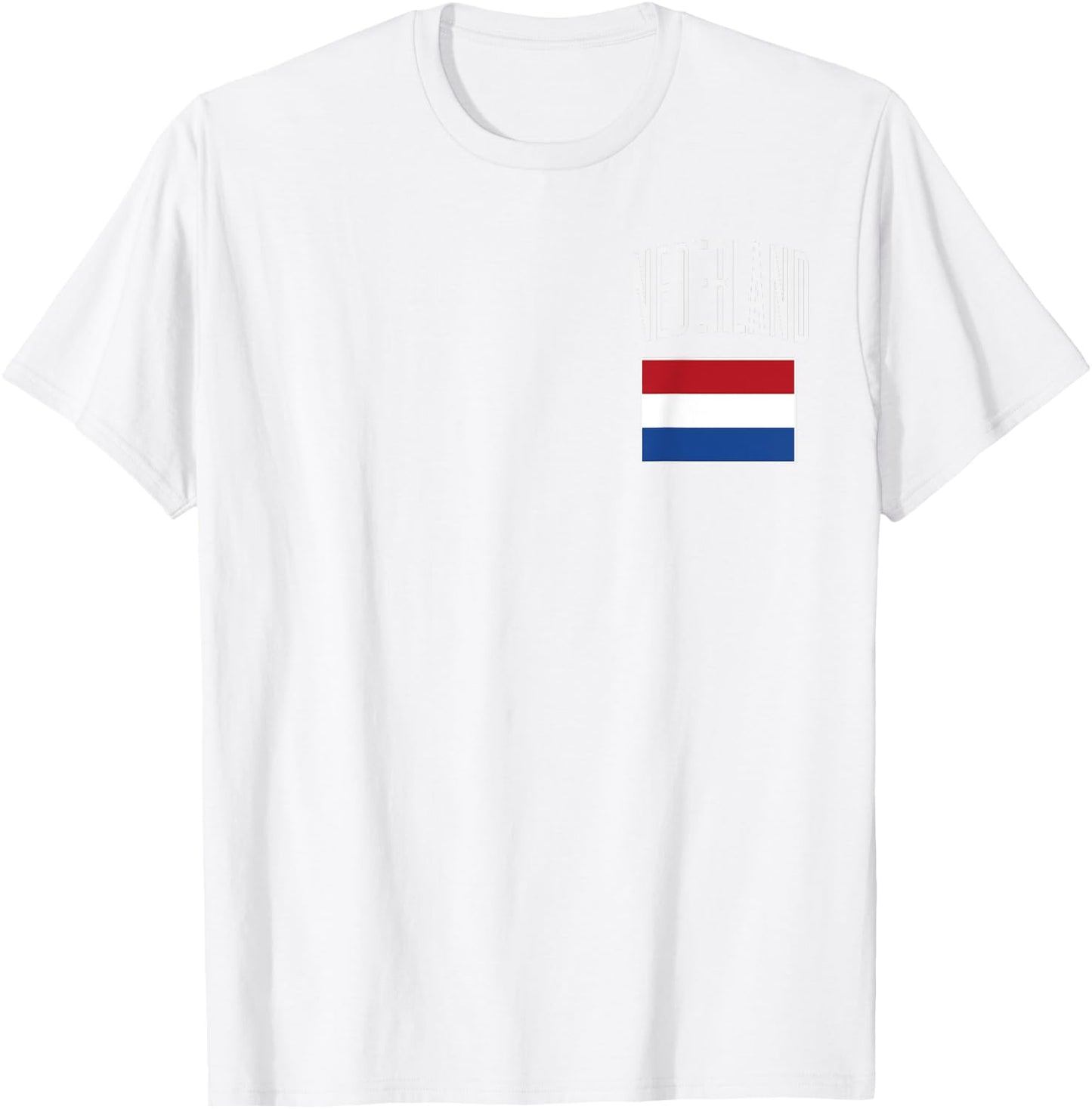 Netherlands Nederland Football Soccer Fan Men Women Kids T-Shirt - T-Shirt | White