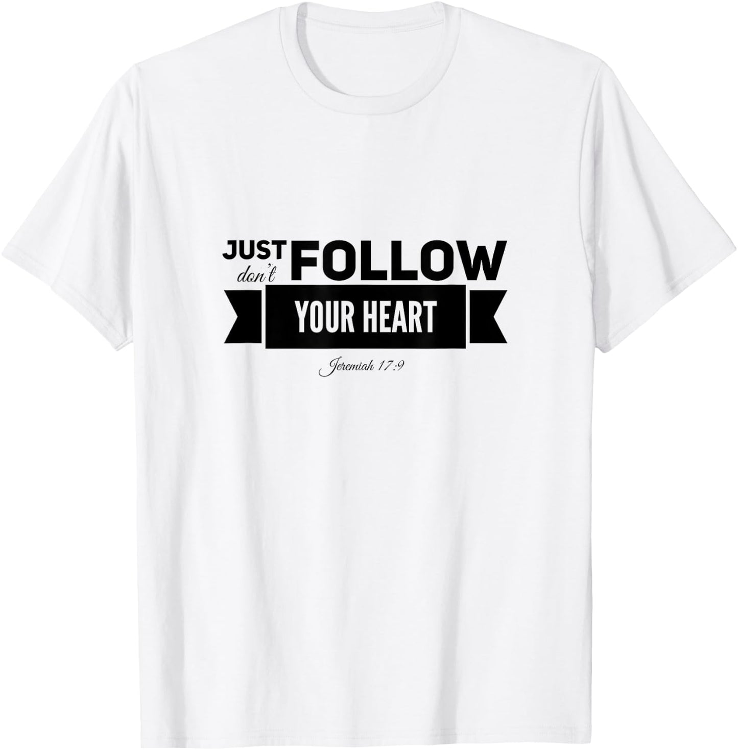 Jeremiah 17:9 Reformed T-Shirt - T-Shirt | White