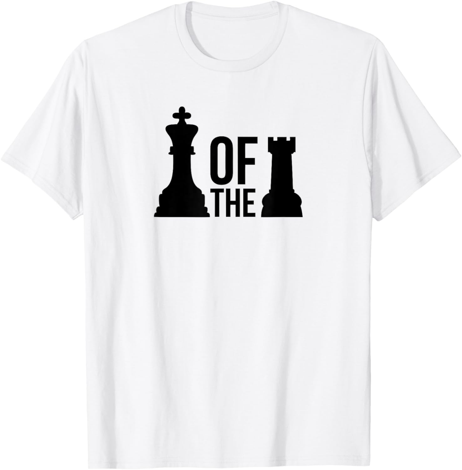 Funny King of the Castle Chess Piece Master Shirt Gift T-Shirt - T-Shirt | White