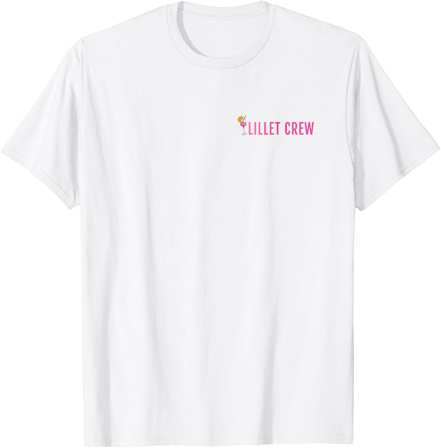 Lillet Crew Summer Alcohol Lillet , White T-Shirt - T-Shirt | White