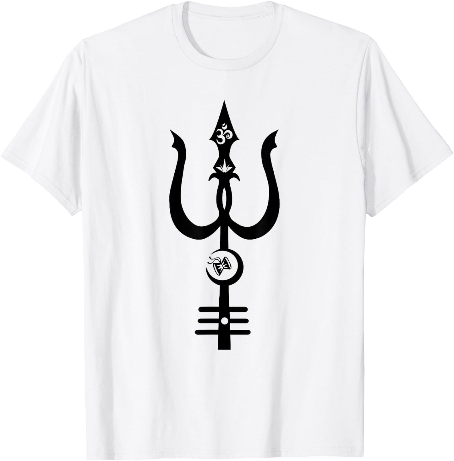 Kundalini Shiva's Trident Design - Awesome Gifts T-Shirt - T-Shirt | White