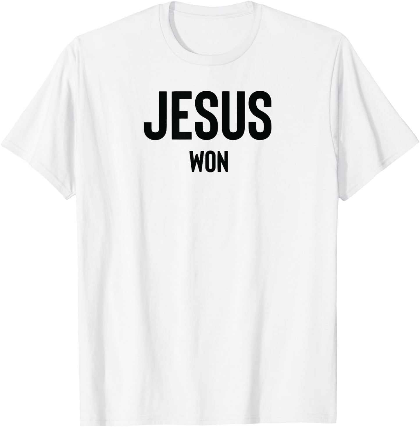 Texas Jesus Won Product T-Shirt - T-Shirt | White