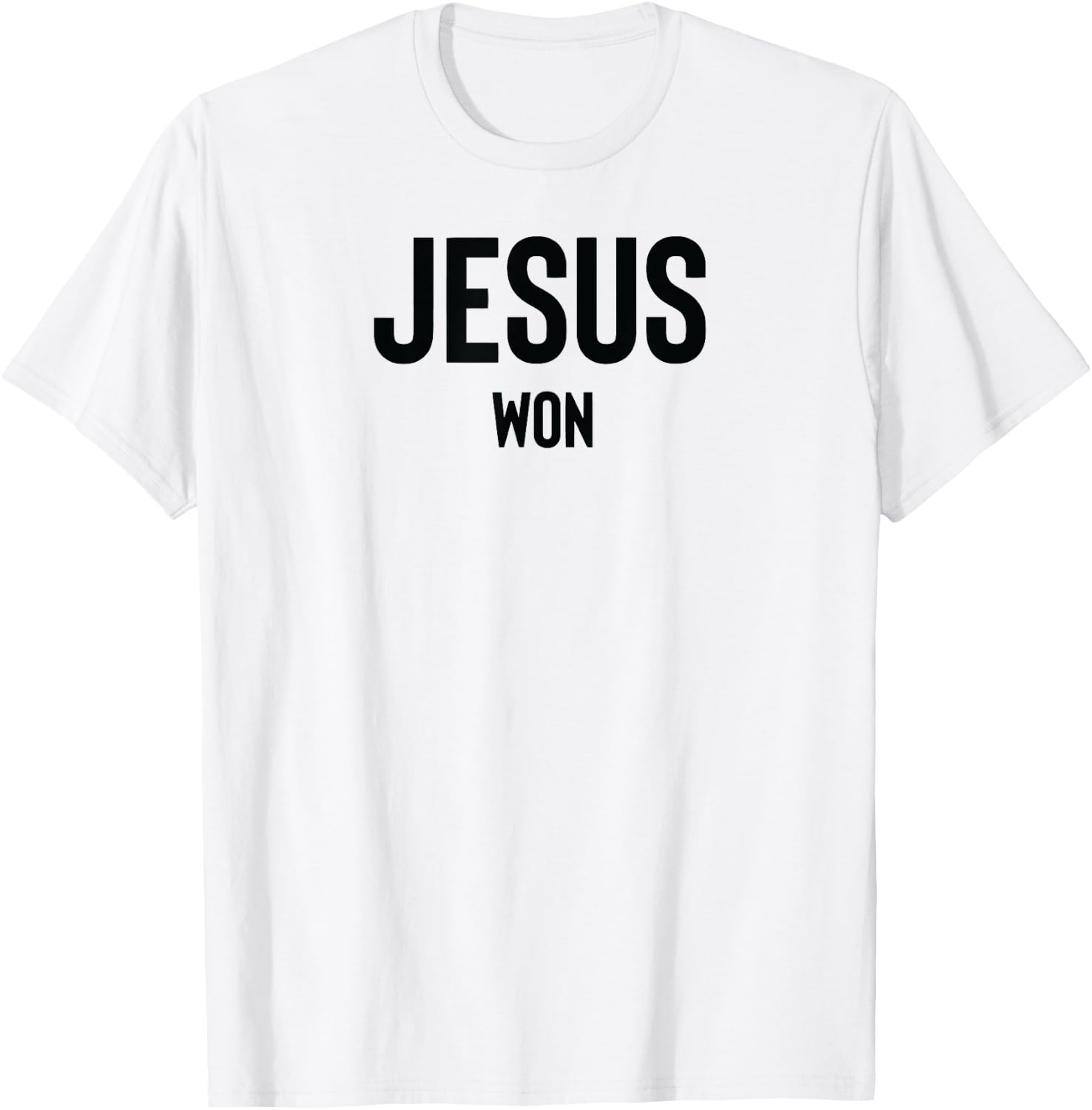 Texas Jesus Won Product T-Shirt - T-Shirt | White