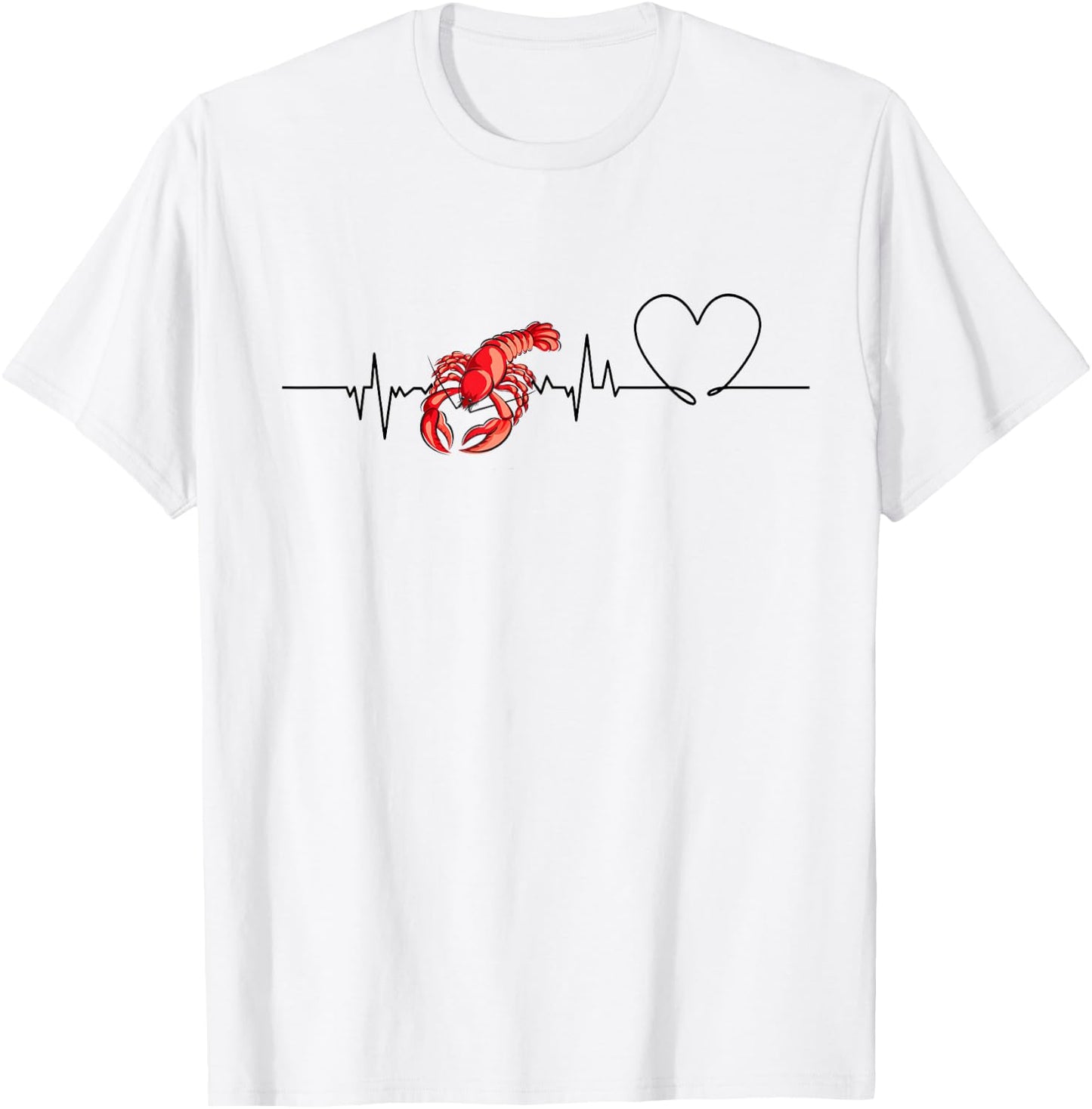 Love lobster women Shirt lobster Lovers men, kids and girls T-Shirt - T-Shirt | White