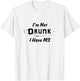 Multiple Sclerosis Awareness I'm Not Drunk I Have MS T Shirt T-Shirt - T-Shirt | White