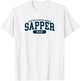Proud Sapper Dad T-Shirt - T-Shirt | White