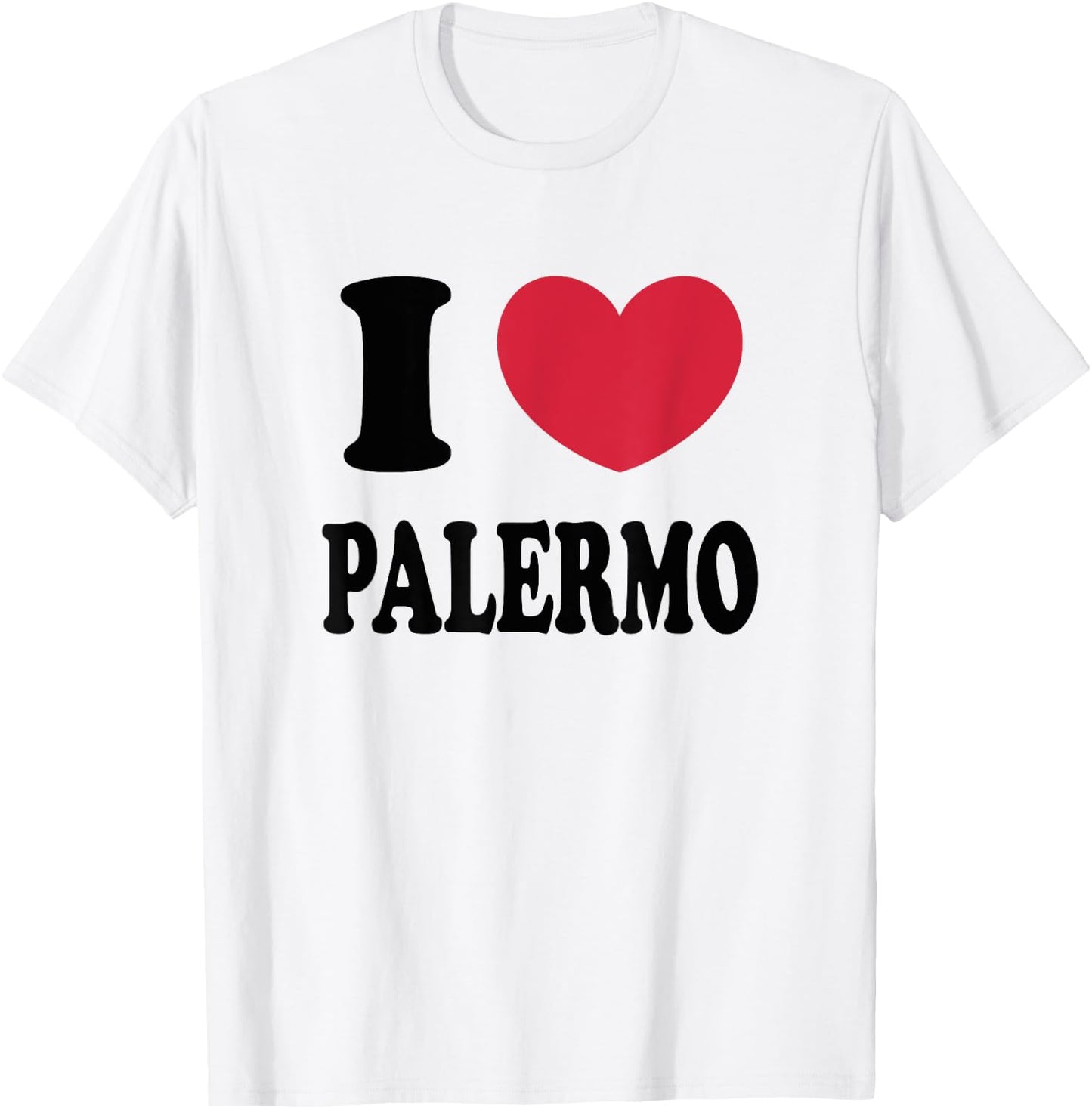 I Love Palermo T-Shirt - T-Shirt | White
