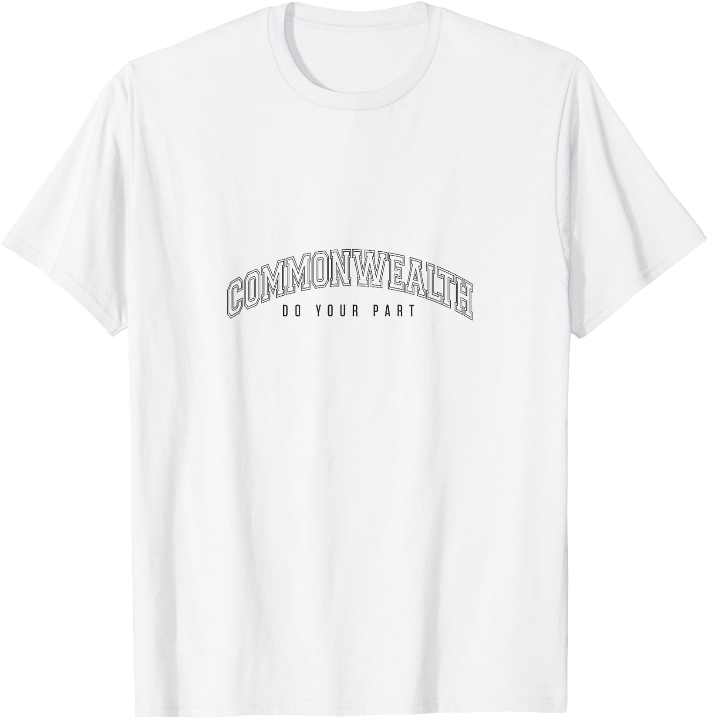Das Walking Dead Commonwealth Collegiate T-Shirt - T-Shirt | White