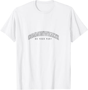 Das Walking Dead Commonwealth Collegiate T-Shirt - T-Shirt | White