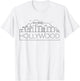 Hollywood Skyline T-Shirt - T-Shirt | White