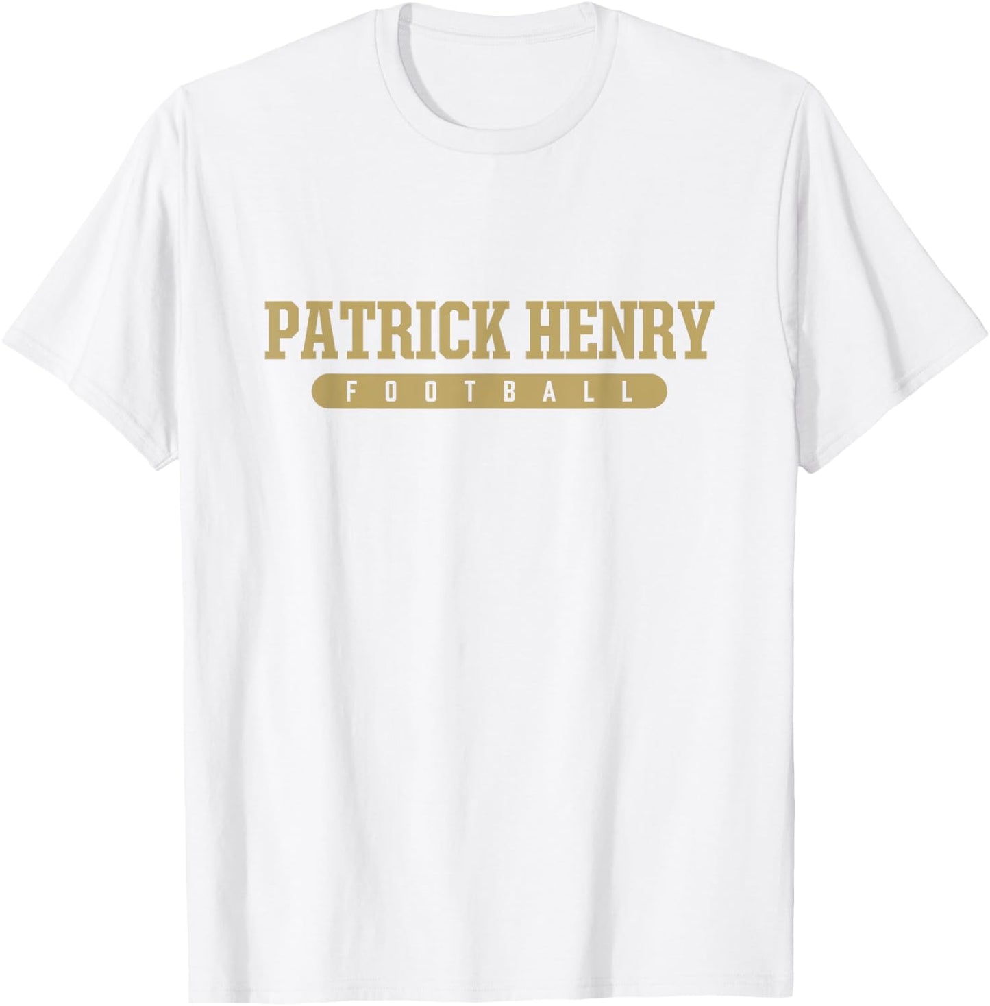 Patrick Henry High School Football T-Shirt - T-Shirt | White