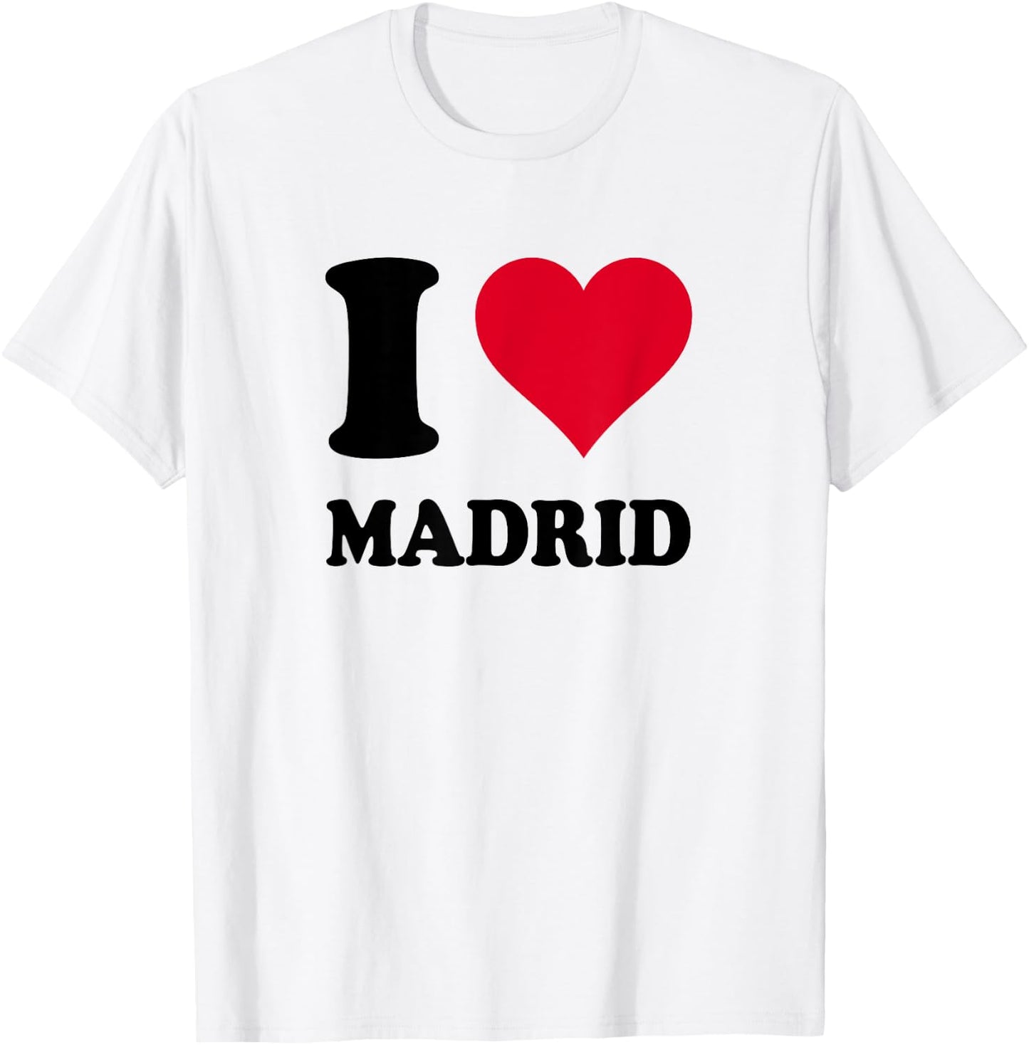 I Love Madrid , white, S T-Shirt - T-Shirt | White